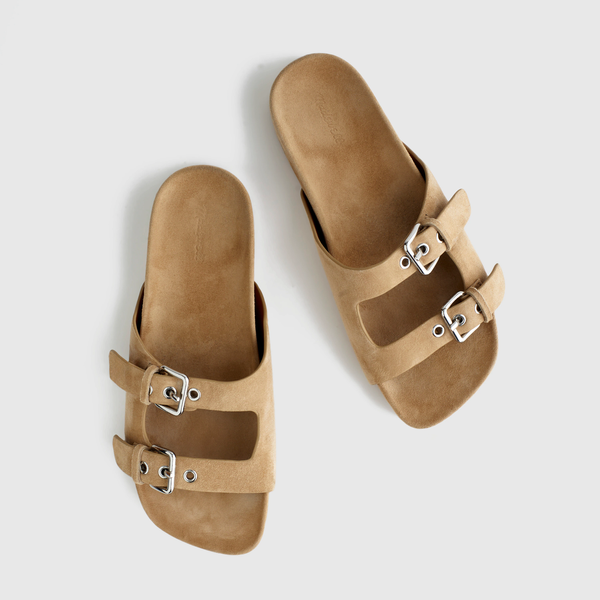 Madewell The Cambrea Double-Strap Sandal