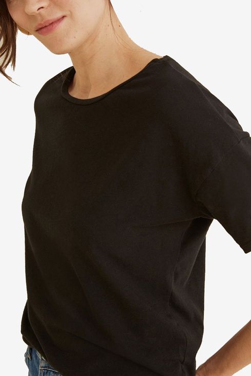 dressy black t shirt