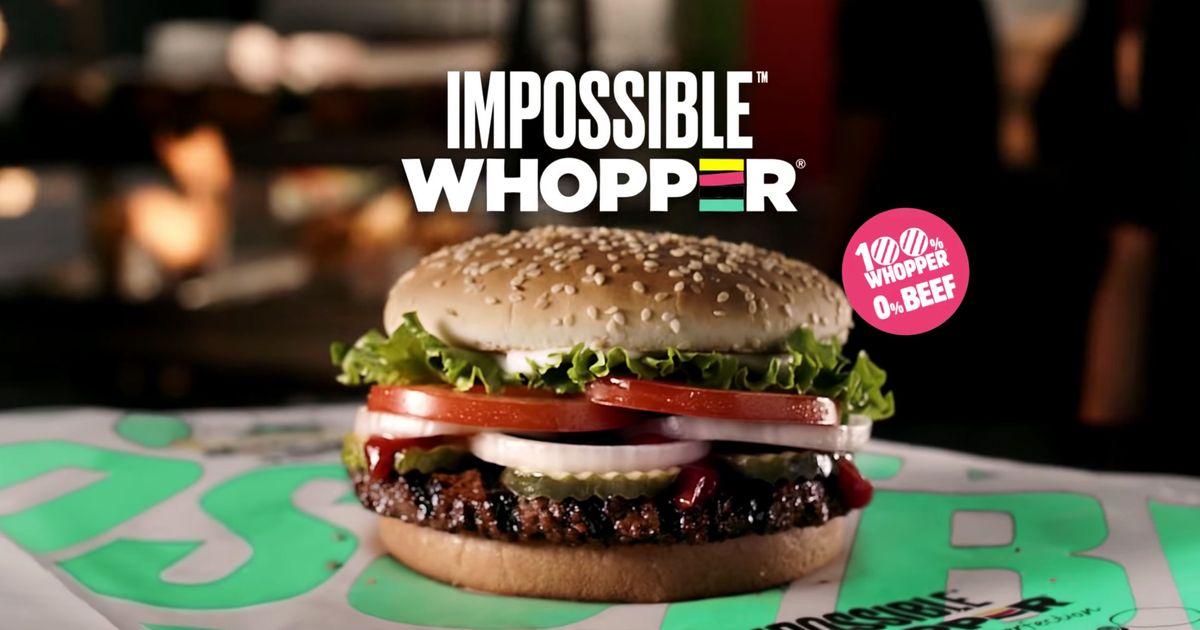 Burger King Debuts 'Impossible Whopper' Veggie Burger