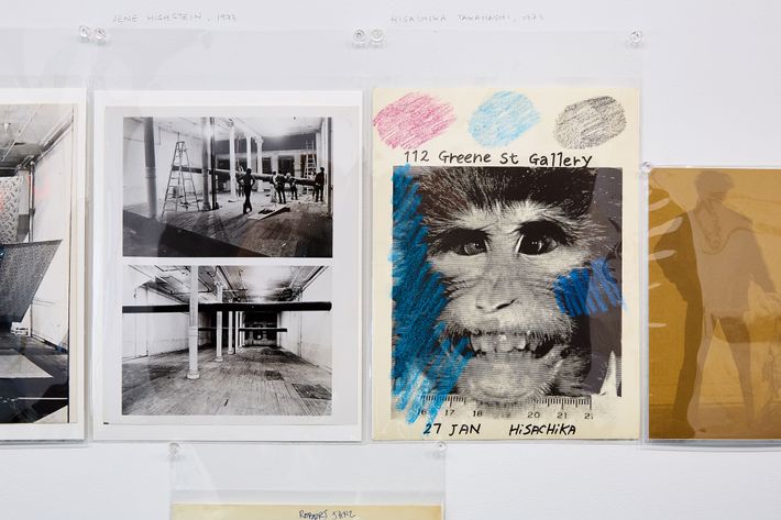 Installation view of