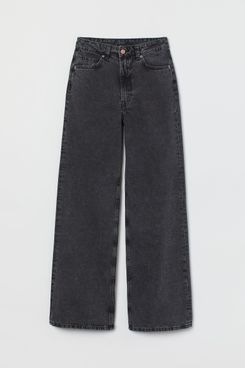 H&M Wide High Jeans