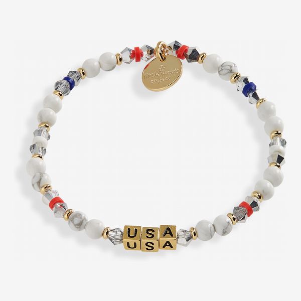 Little Words Project Team USA Stretch Bracelet