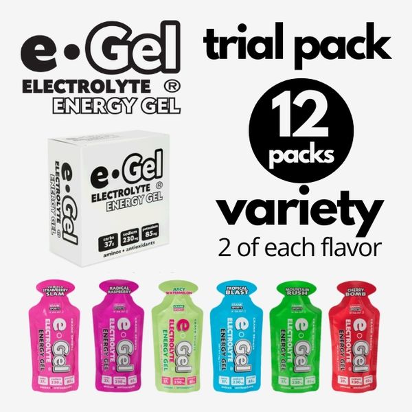 Crank Electrolyte Energy Gel Variety Pack