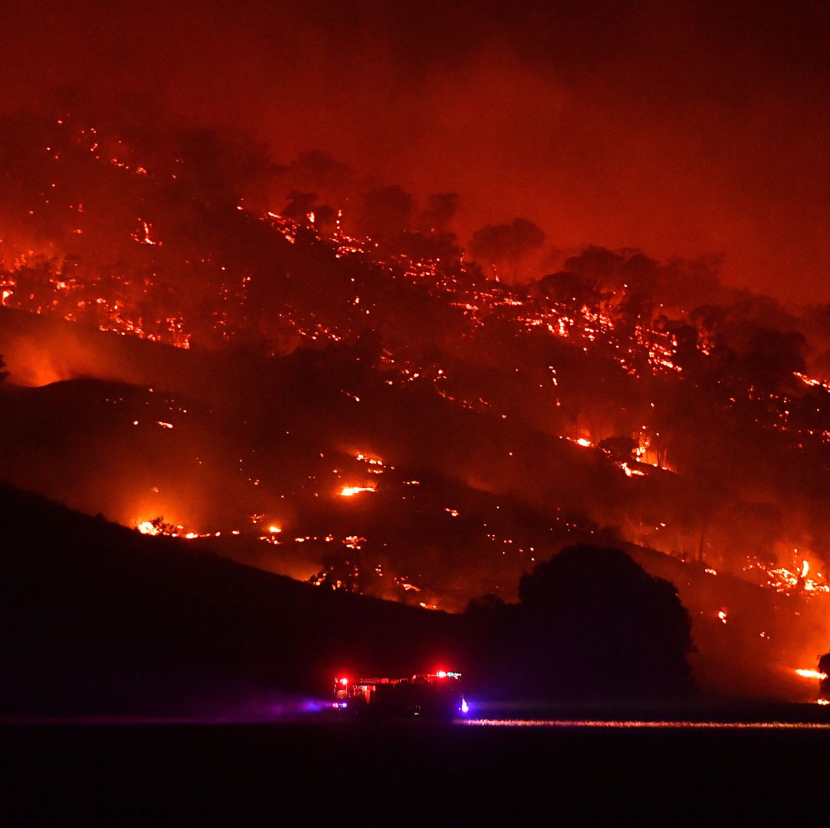 Australian Fires Creating Fire Tornadoes Ember Attacks