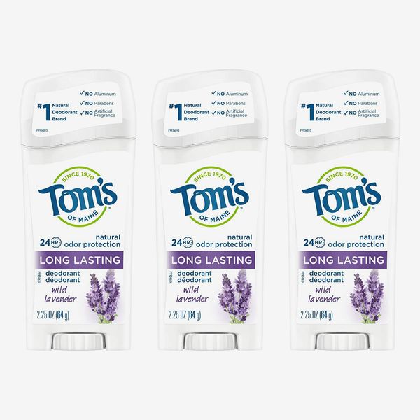 Tom’s of Maine Wild Lavender Aluminum-Free Natural Deodorant for Women (3-Pack)