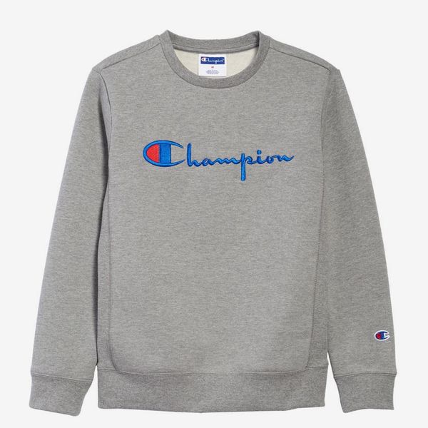 Champion Kids' Embroidered Premium Fleece Sweatshirt