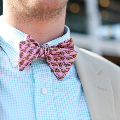 Kentucky Derby Street Style: Peacock Plumage and Bow Ties