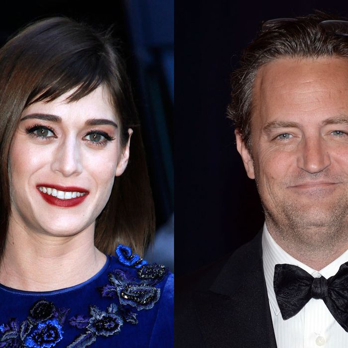 Matthew Perry And Lizzy Caplan Broke Up A Year Ago