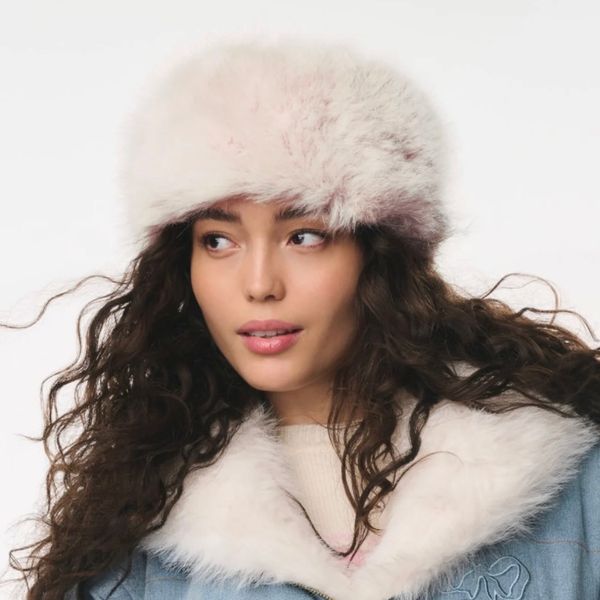 LoveShackFancy x MAX&MOI Bandeau Faux Fur Headband