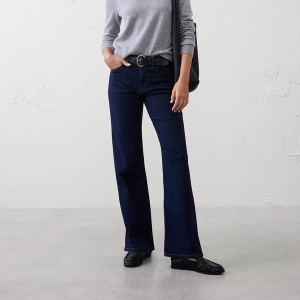 Banana Republic Factory Bootcut Mid-Rise Slim Jean