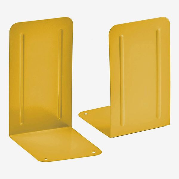 Acrimet Premium Metal Bookends in Yellow