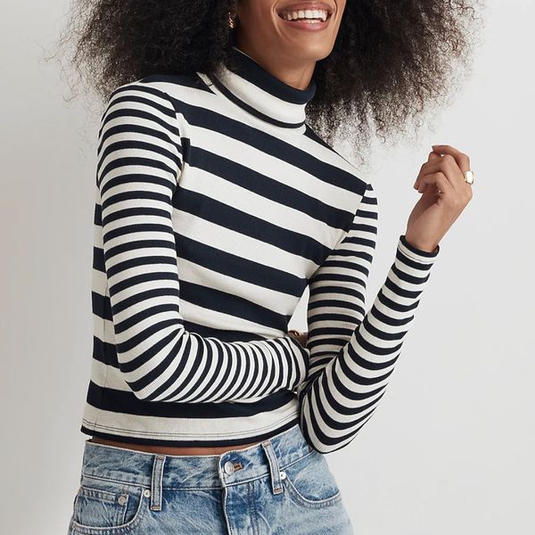 Madewell Cropped Turtleneck