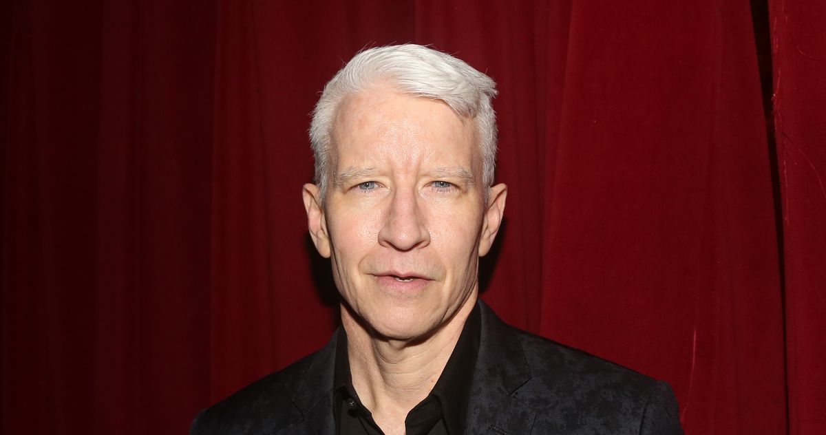 Anderson Cooper is hit by debris and reports Hurricane Milton