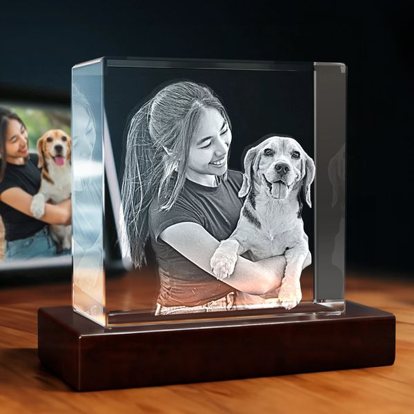 Beyond Memories 3D Photo Engraving Crystal
