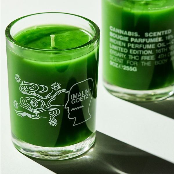 Malin and Goetz Cannabis x Braindead limited edition candle