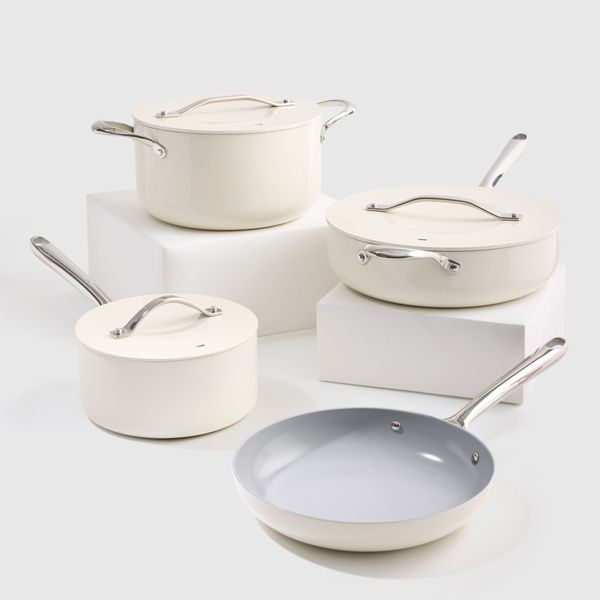 Quince Ceramic Nonstick 7pc Cookware Set