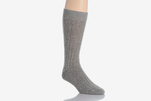 Pantherella Luxury Cashmere Sock, Flannel Grey