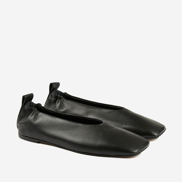 Slowear Leather Ballet Pump