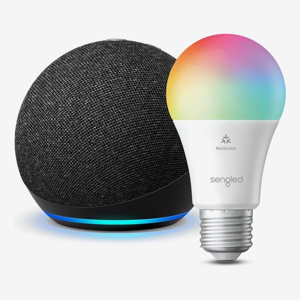 Echo Dot (5th generation) with Sengled Smart Color Smart Bulb