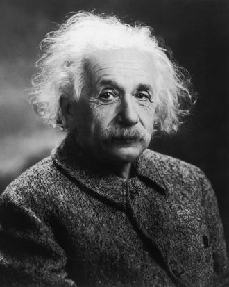 Albert Einstein.