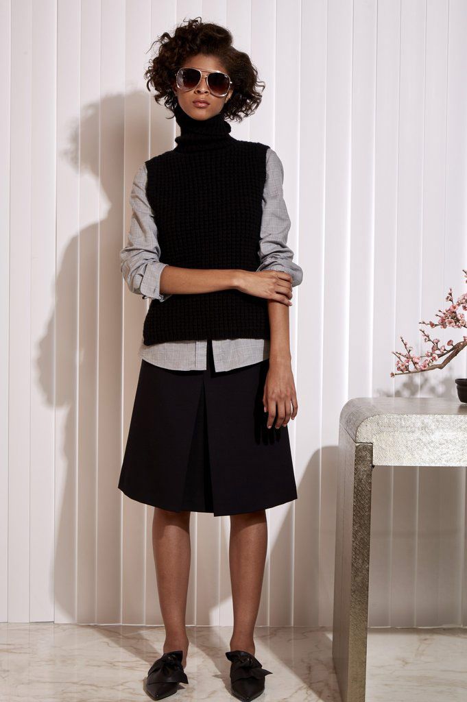 Ponte Pleated Back Jacket