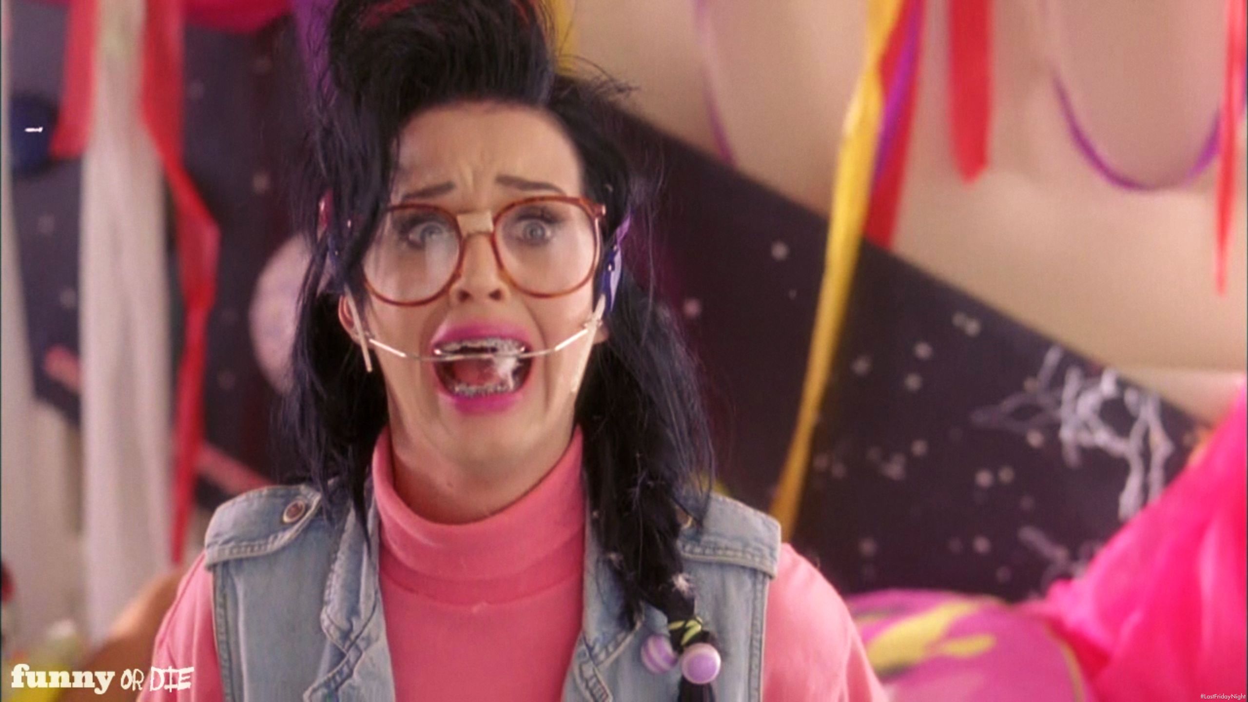 The Eighties Meet Rebecca Black In The Video For Katy Perry S Last Friday Night Tgif