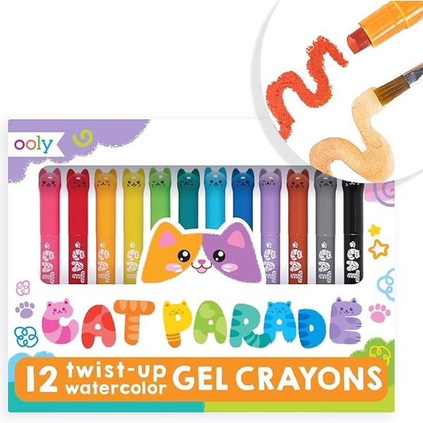 Ooly Cat Parade Gel Crayons