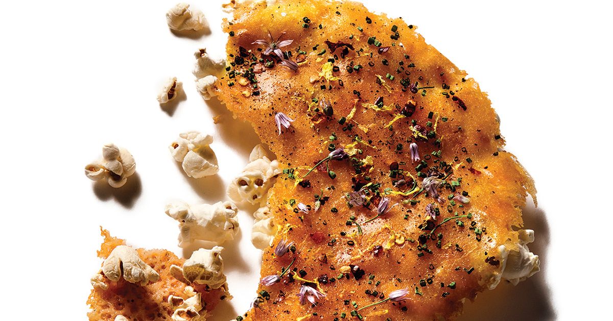 The Dish Public Kitchen’s PopcornCheddar Frico