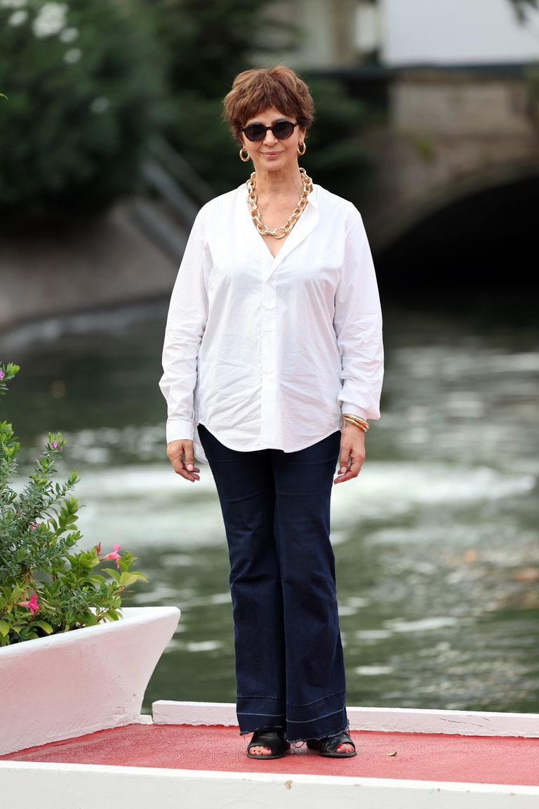 Celebrity Arrivals At Excelsior Pier Ahead Of The 81st Venice International Film Festival