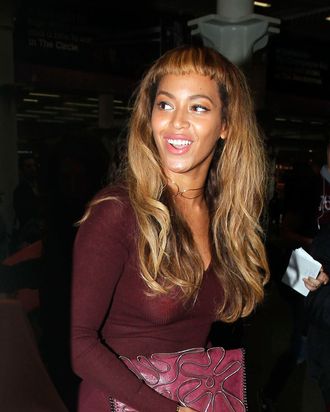 beyonce new bangs memes