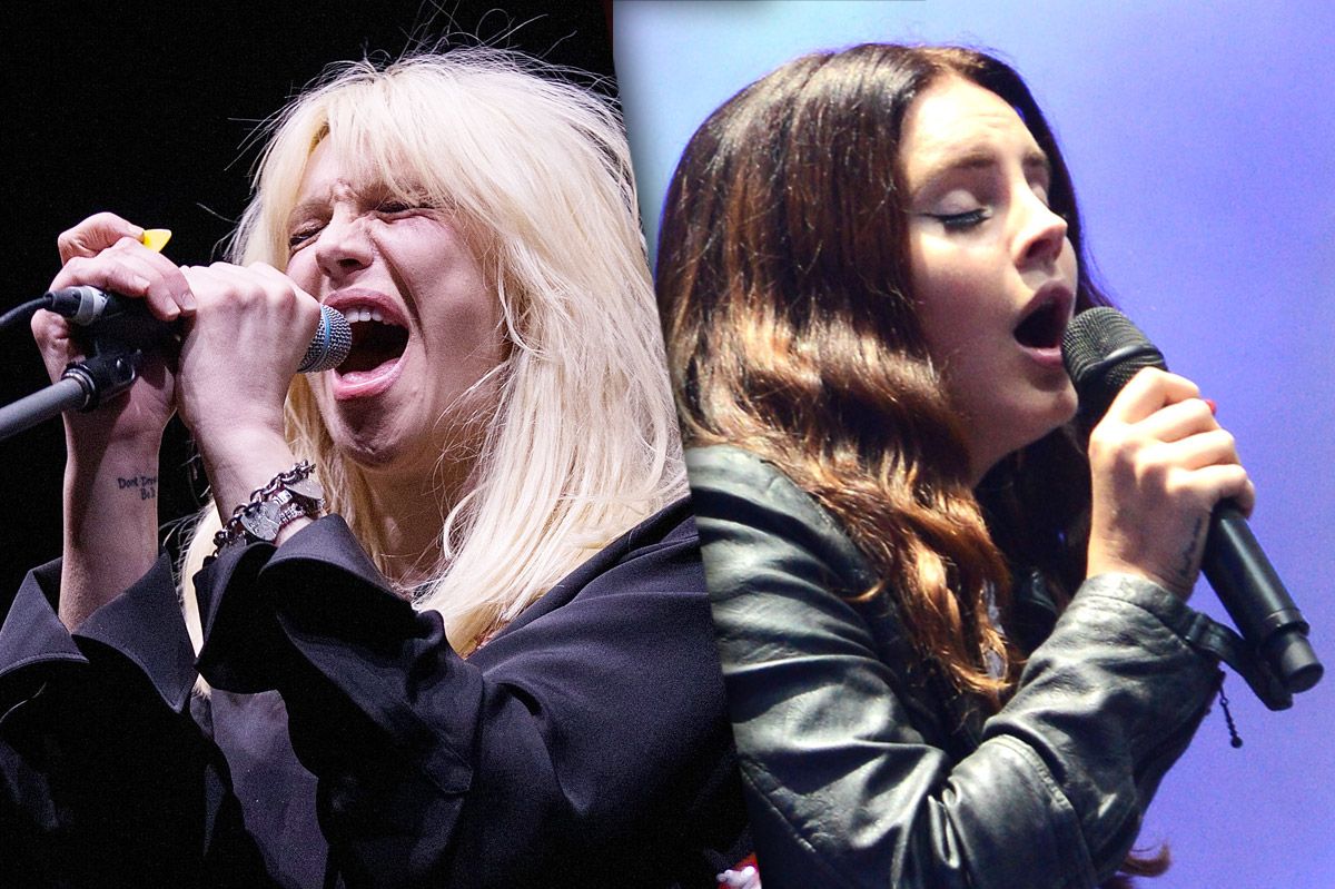 Courtney Love Tells Lana Del Rey That 'Heart-Shaped Box' Is About