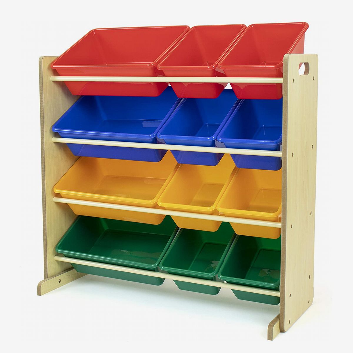 Muscle Rack Book & Toy Storage Organizer with 6-Plastic Bins No TAX 
