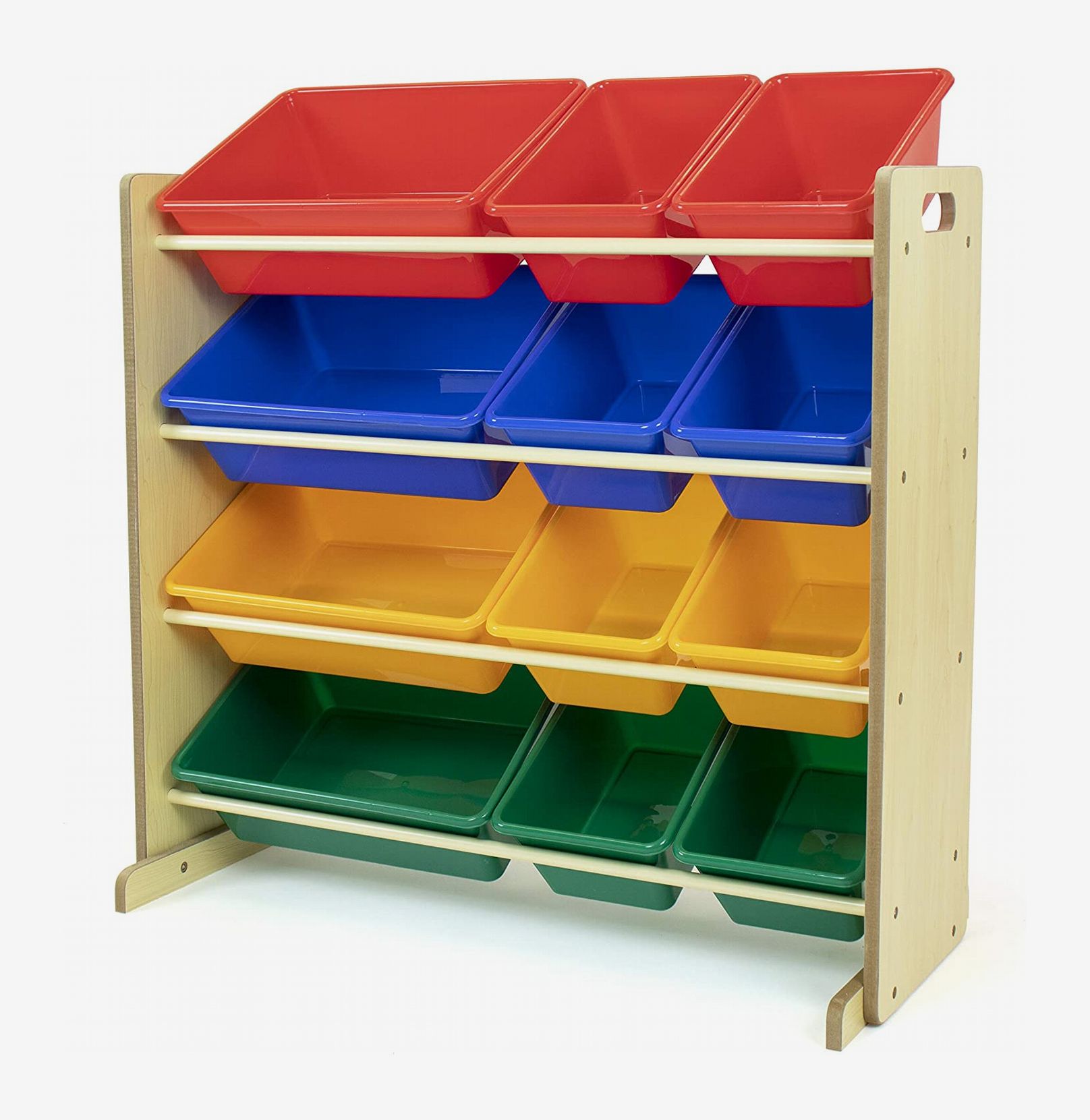 Kids Chest Toy Box Bookcase Storage Bin Organizer Bookshelf Girls Boys 4 Size 
