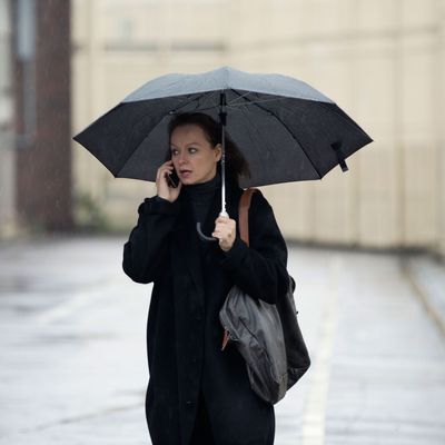 Samantha Morton as Naomi - The Last Panthers _ Season 1, Episode 2 - Photo Credit: Stephane Remael/Sundance