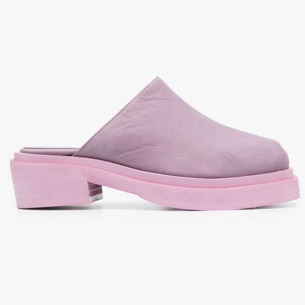 Eckhaus Latta Zoe Leather Mules