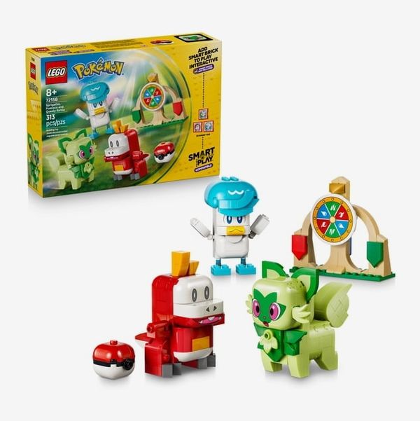 LEGO Pokémon SMART Play: Sprigatito, Fuecoco and Quaxly Battle