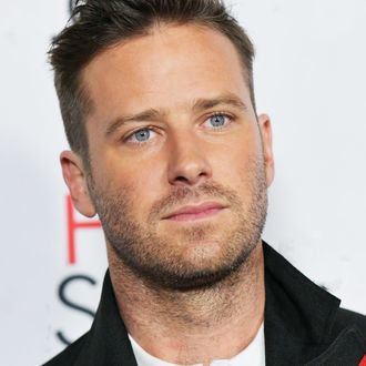 Armie Hammer.