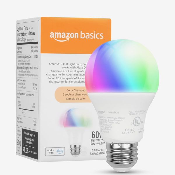 Amazon Basics Smart A19 LED Lightbulb