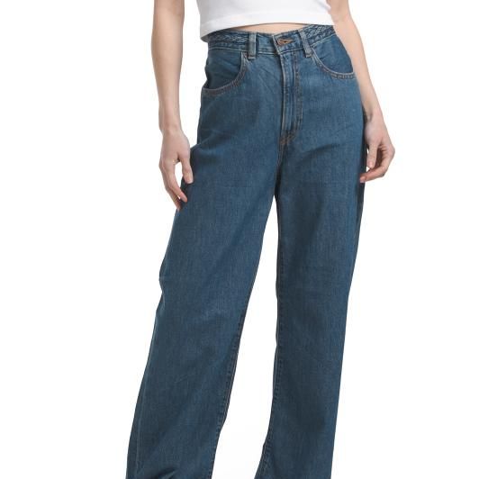 LEVIS Ribcage Wide Leg Braided Big Jeans
