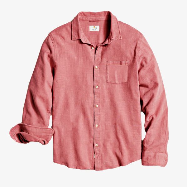 Marine Layer Stretch Selvage Long Sleeve Shirt