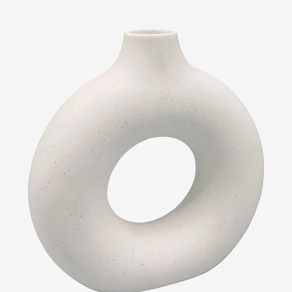 White Ceramic Vase