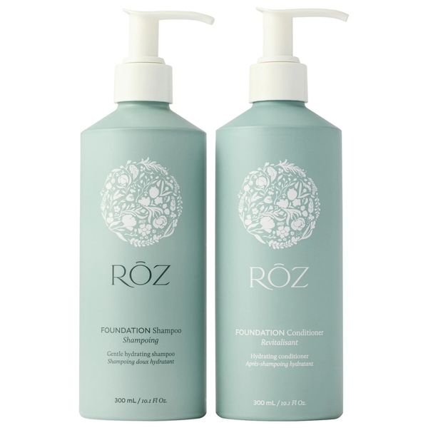 RŌZ Foundation Hydrating Shampoo and Conditioner Set