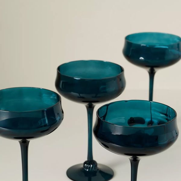 Cybelle Coupe Glasses, Set of 4