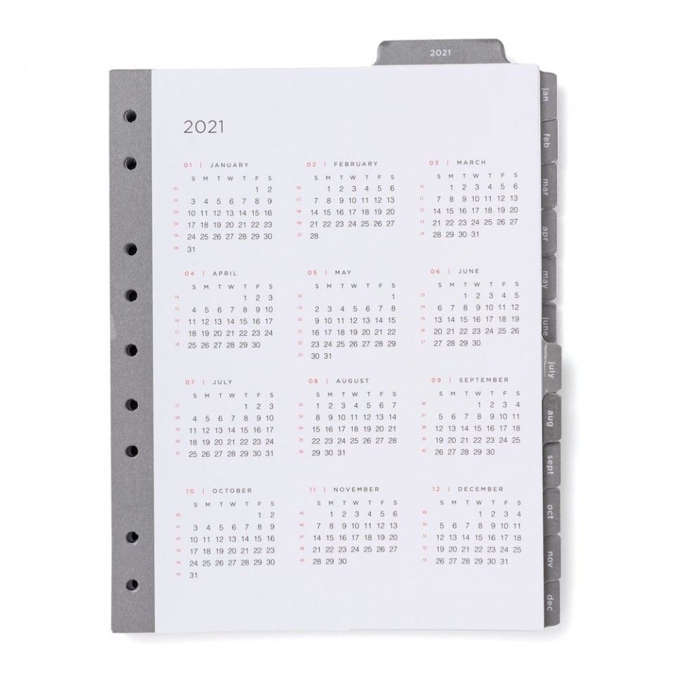 4 MINI 2020 MONTHLY TEAR OFF PAGES QUALITY CALENDAR PADS LAST PAGE IS CARDSTOCK 