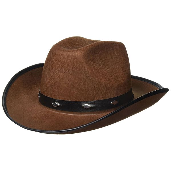 Kangaroo Brown Studded Cowboy Hat