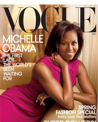 Michelle Obama's 2009 cover.