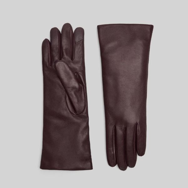 Theory Tech Gloves in Leather