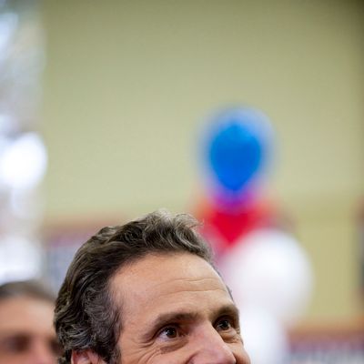 Andrew Cuomo, the democratic candidate for New York Governor, appeared at a campaign event at the Local 66 Laborers Hall in Melville, NY October 29, 2010.<P>Pictured: Andrew Cuomo<P><B>Ref: SPL202393 291010 </B><BR/>Picture by: Gordon M. Grant / Splash News<BR/></P><P><B>Splash News and Pictures</B><BR/>Los Angeles:	310-821-2666<BR/>New York:	212-619-2666<BR/>London:	870-934-2666<BR/>photodesk@splashnews.com<BR/></P>