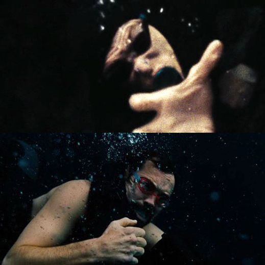 Dressed in scuba gear, Statham lies in wait at the bottom of your pool, lures you down, then chokes you to death. (The Mechanic)