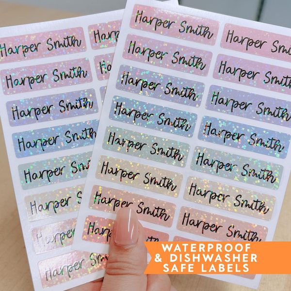 Kids Name Stickers